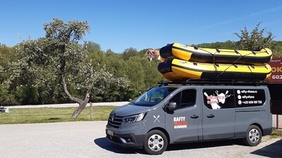Rafting in Cesky Krumlov
