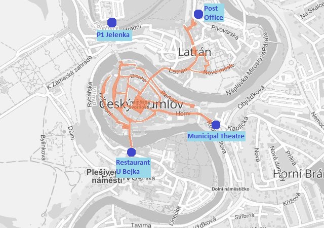 CK Town - Pick up Points